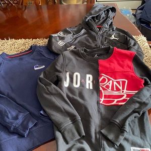 Boys Jordan sweaters